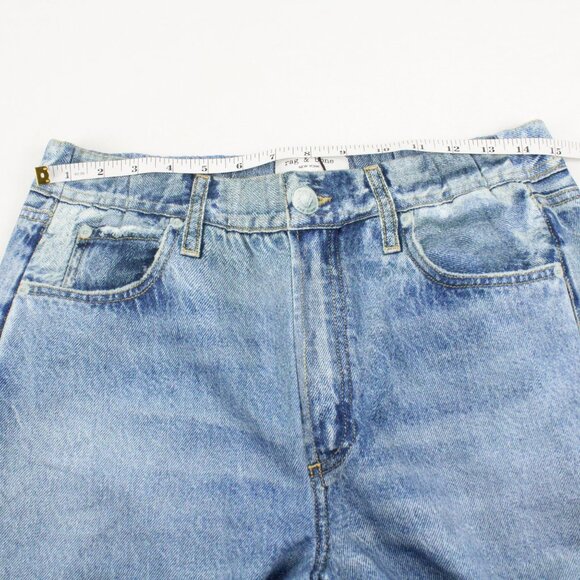 Rag & Bone Miramar Terry Wide Leg Jeans in Valentina - Picture 9 of 15